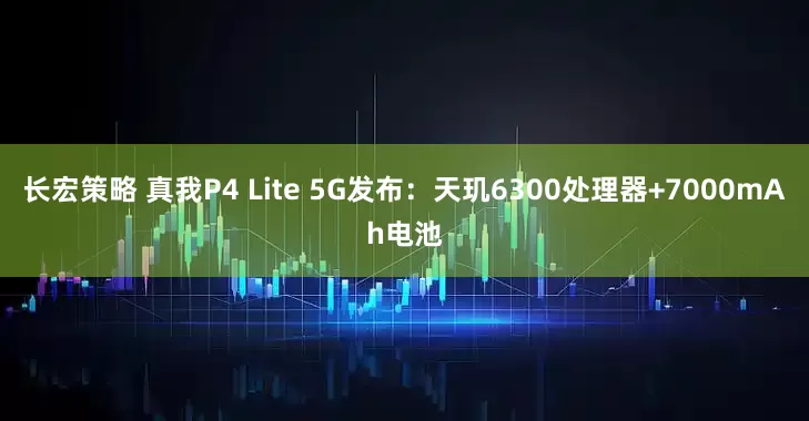 长宏策略 真我P4 Lite 5G发布：天玑6300处理器+7000mAh电池